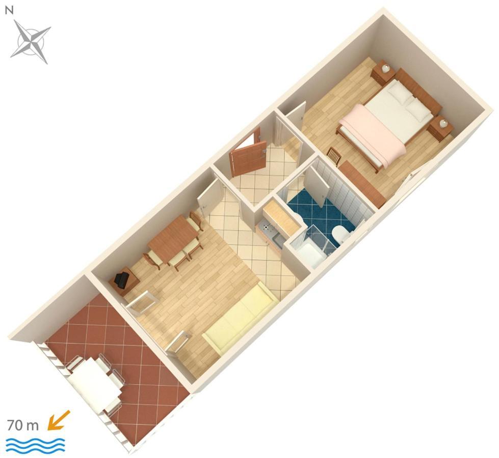 Apartments And Rooms By The Sea Cove Soline, Dugi Otok - 448 Veli Rat Exterior foto